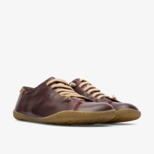 Camper Burgundy Casual Shoes Womens - Peu Online Ireland | FVHGI0872